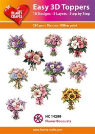 Easy 3D Toppers - Flower