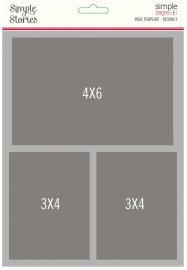 Simple Stories Simple Pages Page Template Design 2