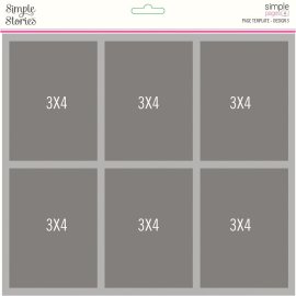 Simple Stories Simple Pages Page Template Design 3