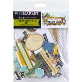 49 and Market Ephemera Set Journaling Bits - Curiosities In Willow Grove