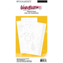 49 And Market Rub-On Transfer Set - Irresistible