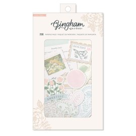 Crate Paper Paperie Pack with Stickers - Gingham Garden