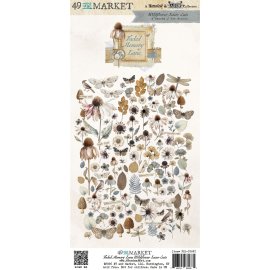 49 and Market Cut Outs Wildflowers - Faded Memory Lane