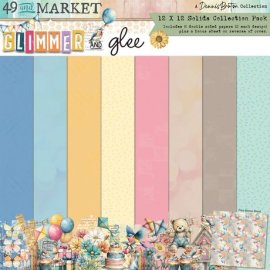 49 and Market 12x12 Collection Pack - Glimmer and Glee Solids