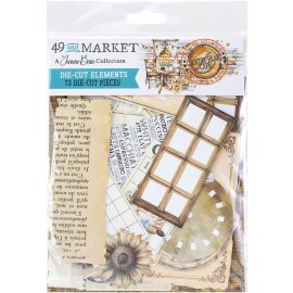 49 And Market Die Cut Elements - Country Heart Cafe