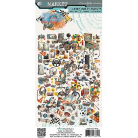 49 and Market Laser Cut Outs Elements - Level Up