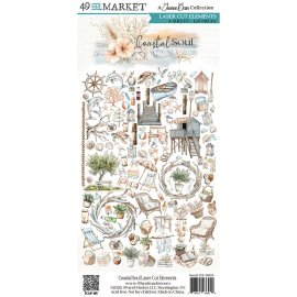 49 And Market Laser Cuts Out Elements - Coastal Soul