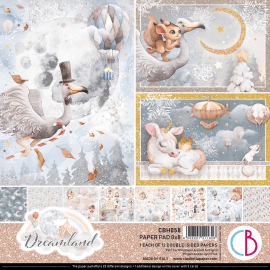 Ciao Bella 8x8 Paper pad -Dreamland