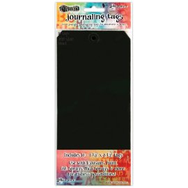 Dyan Reaveleys Dylusions Journal Tags - Black