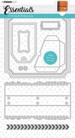 Studio Light Dies Journal Essentials STENCILSL344