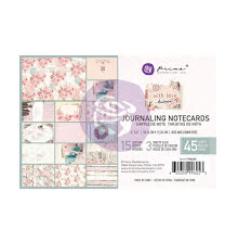 Prima Journaling Cards 4X6 45/Pkg - With Love By Frank