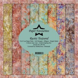 Paper Favourites Paper Pack 6x6 - Rustic Textured