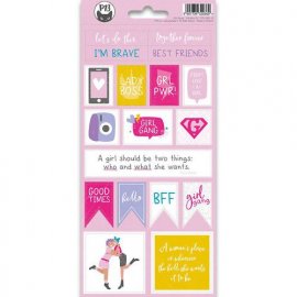 Piatek13 - Sticker sheet Girl Gang 02