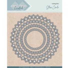 Card Deco Dies Stars Circle