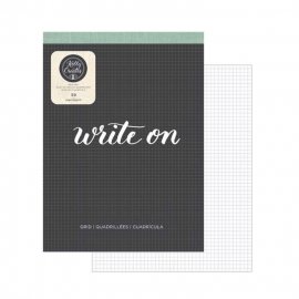 Kelly Creates - Grid pad 8,5 x11 x 50