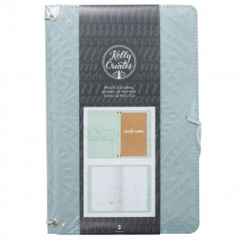Kelly Creates Practice journal teal