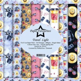 Paper Favourites Paper Pack 6x6 Travel Light