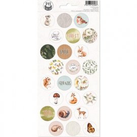 Piatek13 - Sticker sheet Forest tea party 03