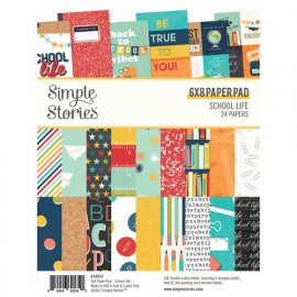 Simple Stories Paper Pad 6x8 - School Life