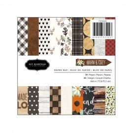 American Crafts - Warm & Cosy paper pad 6x6 inch
