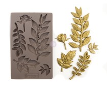 Re-Design with Prima Leafy Blossom 5x8 Inch Mould
