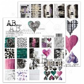 A.B Studio Paper set 12x12 - Forever love