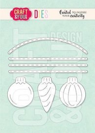 Craft & You Die - Set of christmas balls