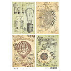Ciao Bella Rispapper A4 - Jules verne cards