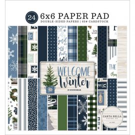 Carta Bella Paper Pad 6x6 - Welcome Winter