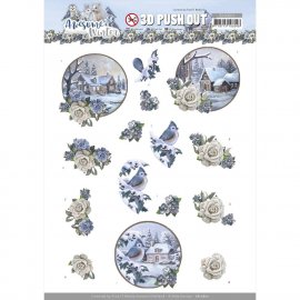 Amy Design 3D Punchout Sheet - Winter Village