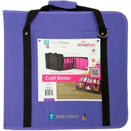 ScrapRack Create And Carry Craft Binder - Lila