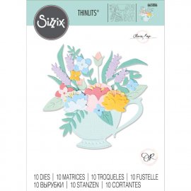 Sizzix Thinlits Dies By Olivia Rose - Tea Time