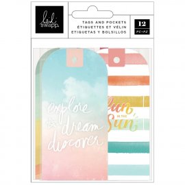 Heidi Swapp Tag Set - Sun Chaser 12/Pkg