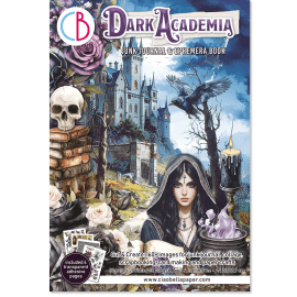 Ciao Bella Ephemera A4 Book - Dark Academia