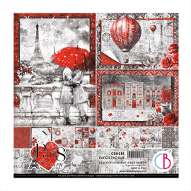 Ciao Bella 8x8x Paperpack - Paris Je taime
