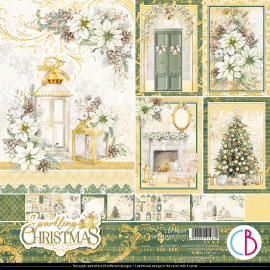 Ciao Bella 12x12 Paper Pad - Sparkling Christmas