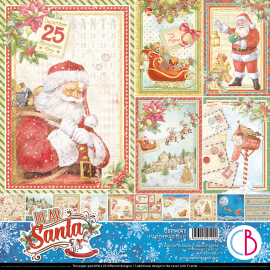 Ciao Bella 12x12 Paper Pad - Dear Santa