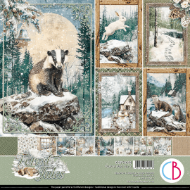Ciao Bella 12x12 Paper Pad - Forest Tales