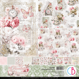 Ciao Bella 12x12 Patterns Pad - Timeless Moments