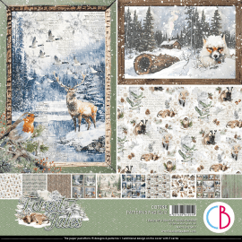 Ciao Bella 12x12 Paper Pad - Forest Tales