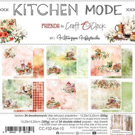Craft O Clock 6x6 Paper Set - Kitchen Mode