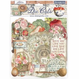 Stamperia Die Cuts - Casa Granada
