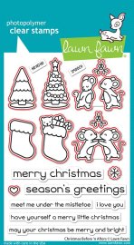 Lawn Fawn Dies - Christmas before and afters