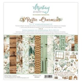 Mintay Papers 12x12 Paper Set - Rustic Charms