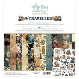 Mintay Papers 12x12 Paper Set - Traveller
