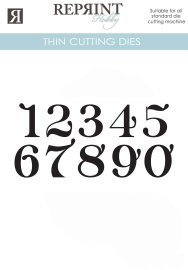 Reprint Dies - Siffror