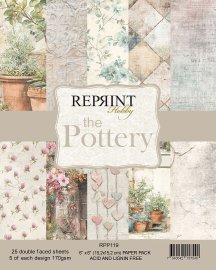 Reprint 6x6 Paper Pack - The Pottery Collection