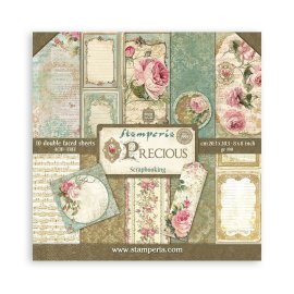 Stamperia 8x8 Paper Pack - Precious