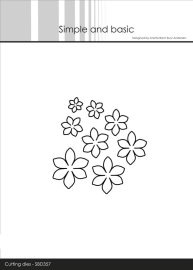 Simple and Basic Die - Lovely Flowers