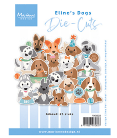 Marianne Design Die-Cuts - Elines Dogs